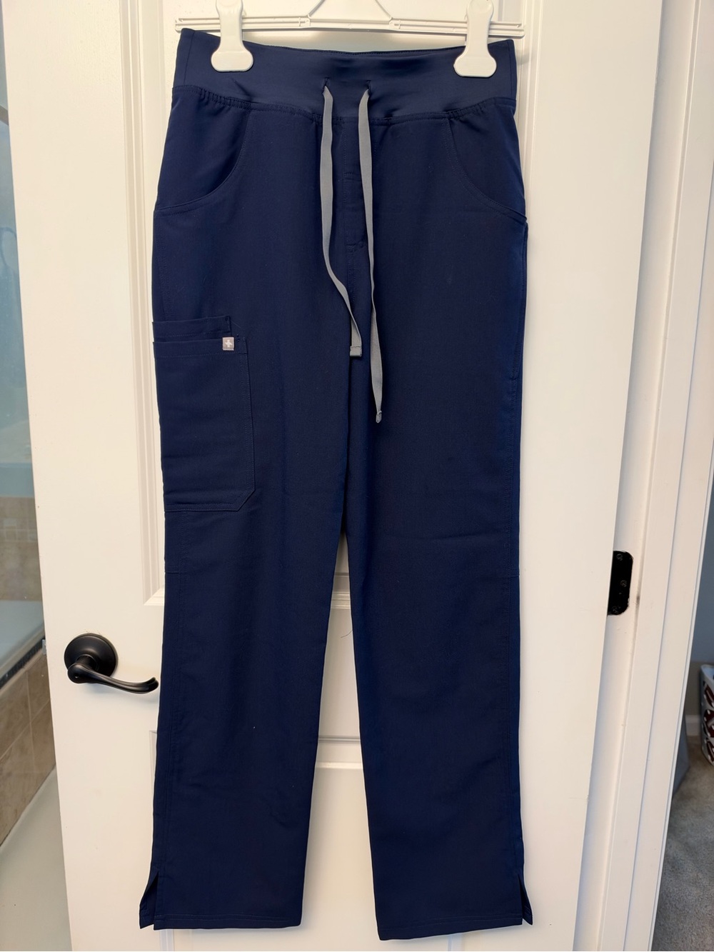 Figs Technical Collection Women’s Navy Kade Drawstring Pants Size Small